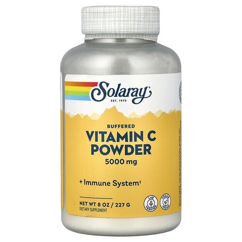 Solaray Buffered Vitamin C Powder 8 Oz 227 G product image