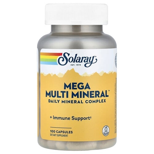 Solaray Mega Multi Mineral 100 Capsules product image