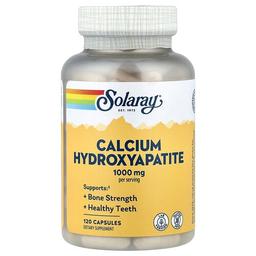 Solaray Calcium Hydroxyapatite 120 Capsules 250 Mg Per Capsule