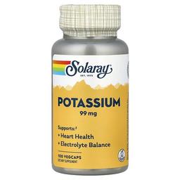 Solaray Potassium 99 Mg 100 Vegcaps