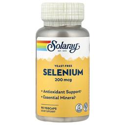 Solaray Selenium 200 Mcg 90 Vegcaps