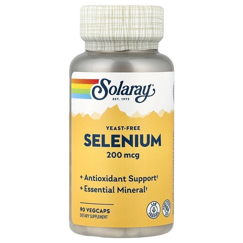 Solaray Selenium 200 Mcg 90 Vegcaps product image