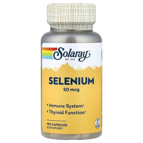 Solaray Selenium 50 Mcg 100 Capsules product image