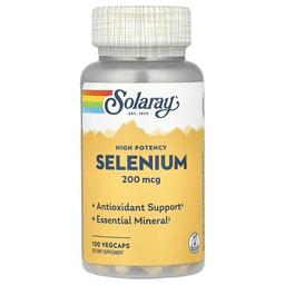 Solaray High Potency Selenium 200 Mcg 100 Vegcaps