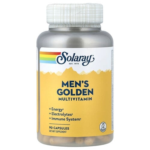 Solaray Men S Golden Multivitamin 90 Capsules product image