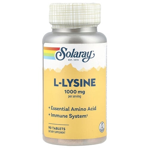 Solaray L Lysine 90 Tablets product image