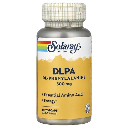 Solaray Dlpa 500 Mg 60 Vegcaps product image