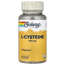 Solaray L Cysteine 500 Mg 30 Vegcaps