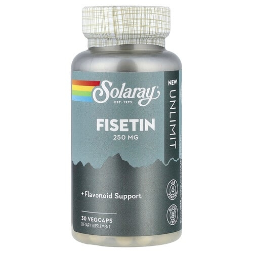 Solaray Unlimit Fisetin 250 Mg 30 Vegcaps product image