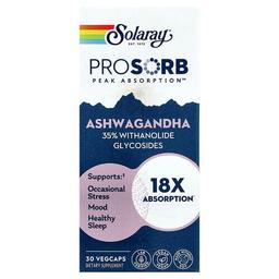 Solaray Ashwagandha 30 Vegcaps 240 Mg Per Vegcap