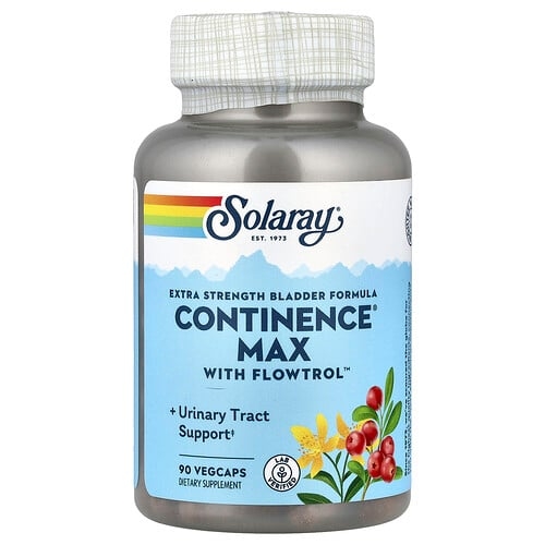 Solaray Bladder Formula Continence Max With Flowtrol 90 Vegcaps product image