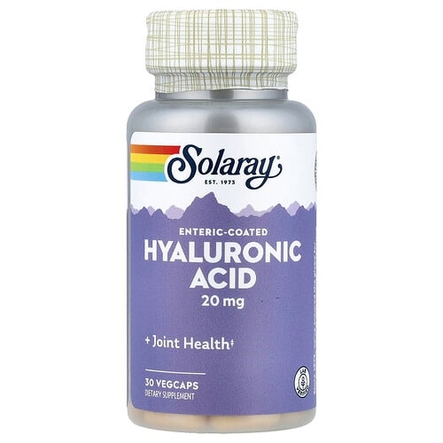 Solaray Enteric Coated Hyaluronic Acid 30 Vegcaps product image