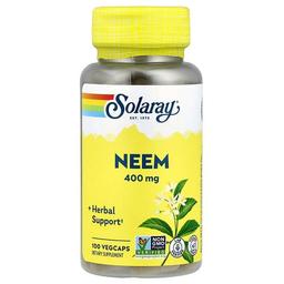 Solaray Neem 400 Mg 100 Vegcaps