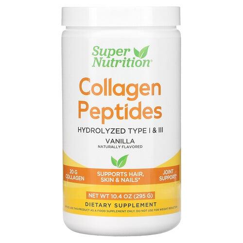 Super Nutrition Collagen Peptides Vanilla 10 4 Oz 295 G product image