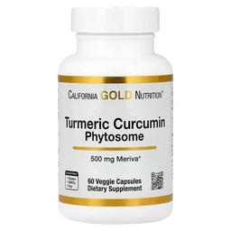 California Gold Nutrition Turmeric Curcumin Phytosome Meriva 500 Mg 60 Veggie Capsules