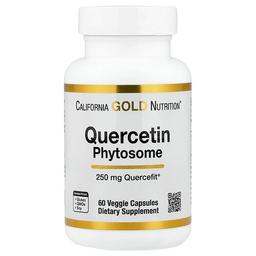 California Gold Nutrition Quercetin Phytosome Quercefit 250 Mg 60 Veggie Capsules
