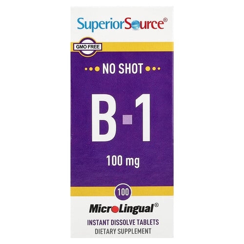 Superior Source B 1 100 Instant Dissolve Tablets product image