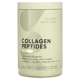 Sports Research Collagen Peptides Vanilla 1 06 Lb 480 G