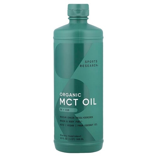 Sports Research Organic Mct Oil C8 C10 32 Fl Oz 946 Ml product image