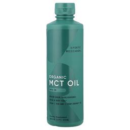 Sports Research Organic Mct Oil Keto C8 16 Fl Oz 473 Ml