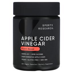Sports Research Apple Cider Vinegar 120 Veggie Capsules
