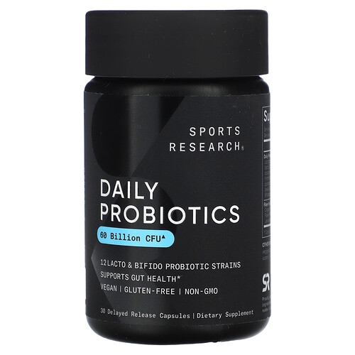 Sports Research Daily Probiotics 60 Billion Cfu 30 Delayed Release Capsules product image