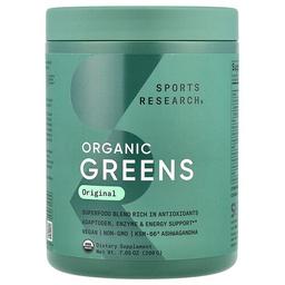 Sports Research Organic Greens Original 7 05 Oz 200 G