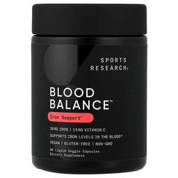 Sports Research Blood Balance 90 Liquid Veggie Capsules