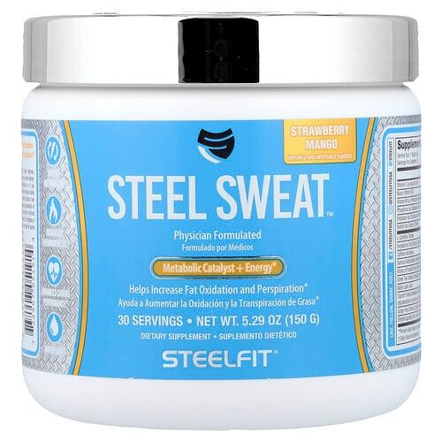 Steelfit Steel Sweat Metabolic Catalyst Energy Strawberry Mango 5 29 Oz 150 G product image
