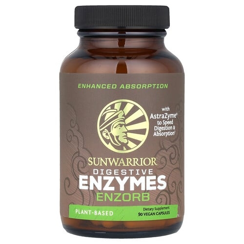 Sunwarrior Digestive Enzymes Enzorb 90 Vegan Capsules product image