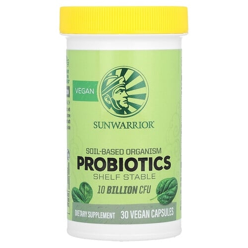 Sunwarrior Probiotics 10 Billion Cfu 30 Vegan Capsules product image