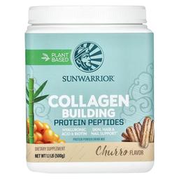 Sunwarrior Collagen Building Protein Peptides Churro 1 1 Lb 500 G
