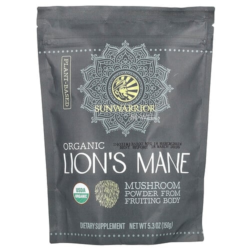 Sunwarrior Be Well Organic Lion S Mane 5 3 Oz 150 G product image