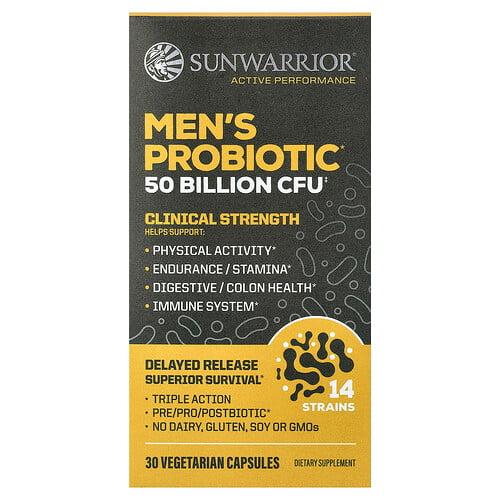 Sunwarrior Men S Probiotic 30 Vegetarian Capsules product image