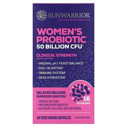 Sunwarrior Women S Probiotic 30 Vegetarian Capsules