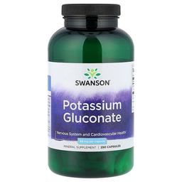 Swanson Vitamins Potassium Gluconate 99 Mg 250 Capsules