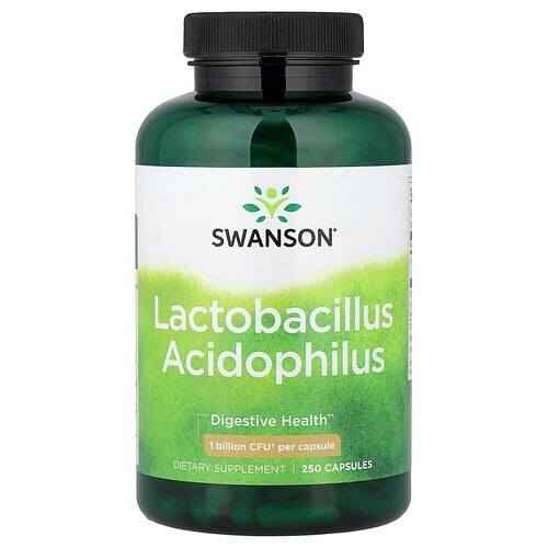 Swanson Vitamins Lactobacillus Acidophilus 1 Billion Cfu 250 Capsules product image