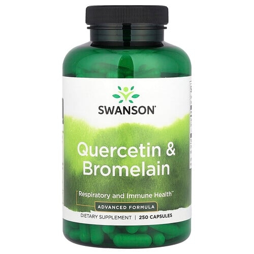 Swanson Vitamins Quercetin Bromelain 250 Capsules product image