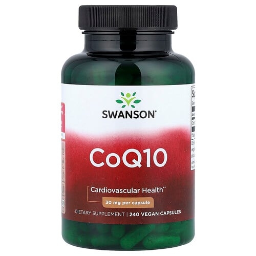 Swanson Vitamins Coq10 30 Mg 240 Vegan Capsules product image