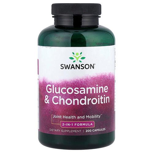 Swanson Vitamins Glucosamine Chondroitin 200 Capsules product image