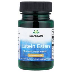 Swanson Vitamins Lutein Esters 20 Mg 60 Softgels