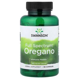 Swanson Vitamins Full Spectrum Oregano 450 Mg 90 Capsules