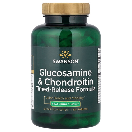 Swanson Vitamins Glucosamine Chondroitin 120 Tablets product image