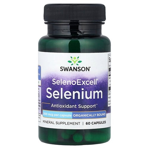 Swanson Vitamins Selenoexcell Selenium 200 Mcg 60 Capsules product image