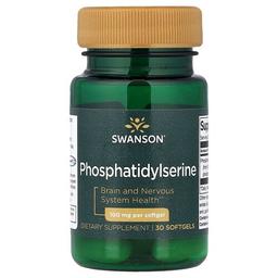 Swanson Vitamins Phosphatidylserine 100 Mg 30 Softgels