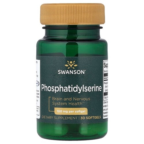 Swanson Vitamins Phosphatidylserine 100 Mg 30 Softgels product image