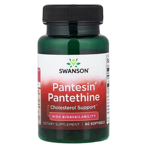 Swanson Vitamins Pantesin Pantethine 60 Softgels 300 Mg Per Softgel product image