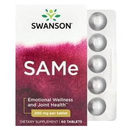 Swanson Vitamins Same 60 Tablets 200 Mg Per Tablet