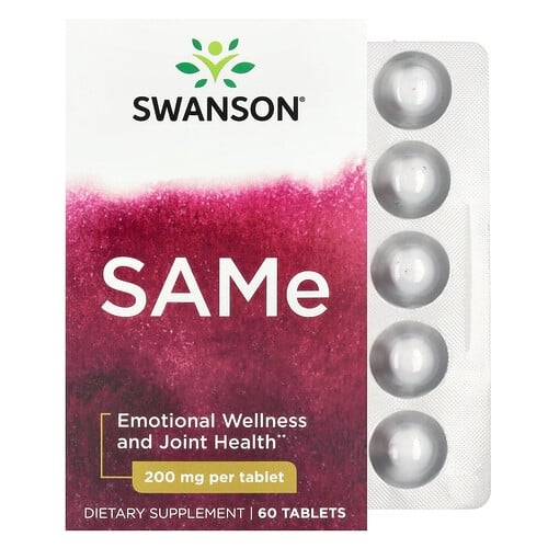 Swanson Vitamins Same 60 Tablets 200 Mg Per Tablet product image