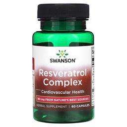 Swanson Vitamins Resveratrol Complex 60 Capsules